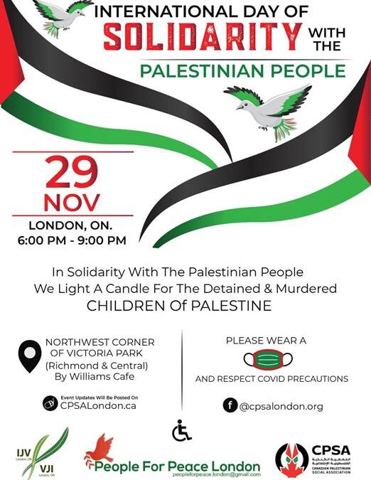 International Day of Solidarity with the Palestinian People