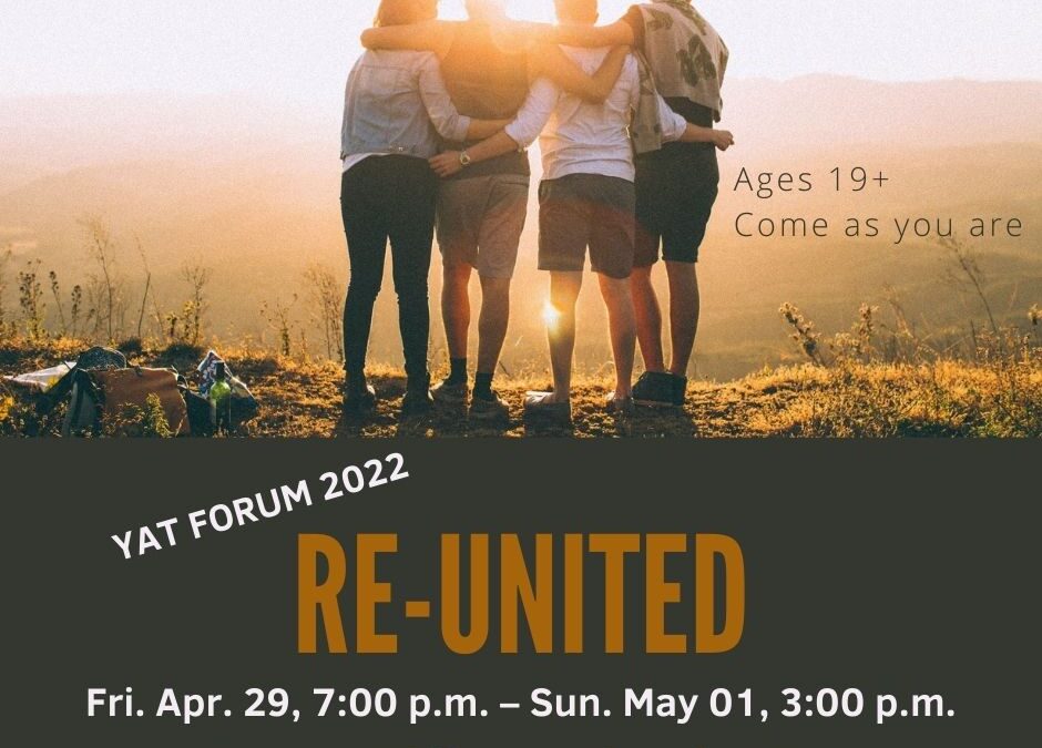 YAT Forum 2022 – Sign Up Today!