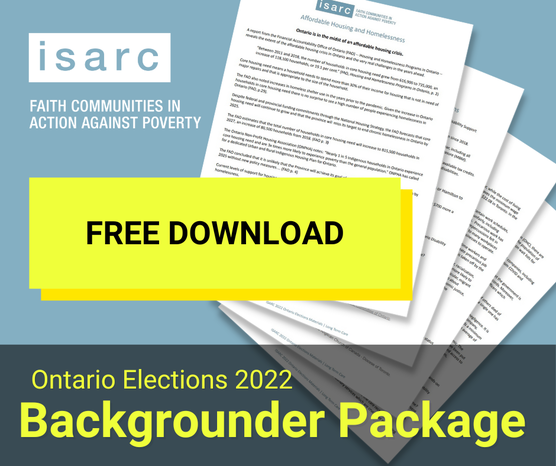 Ontario Election Resources from Interfaith Social Assistance Reform Coalition