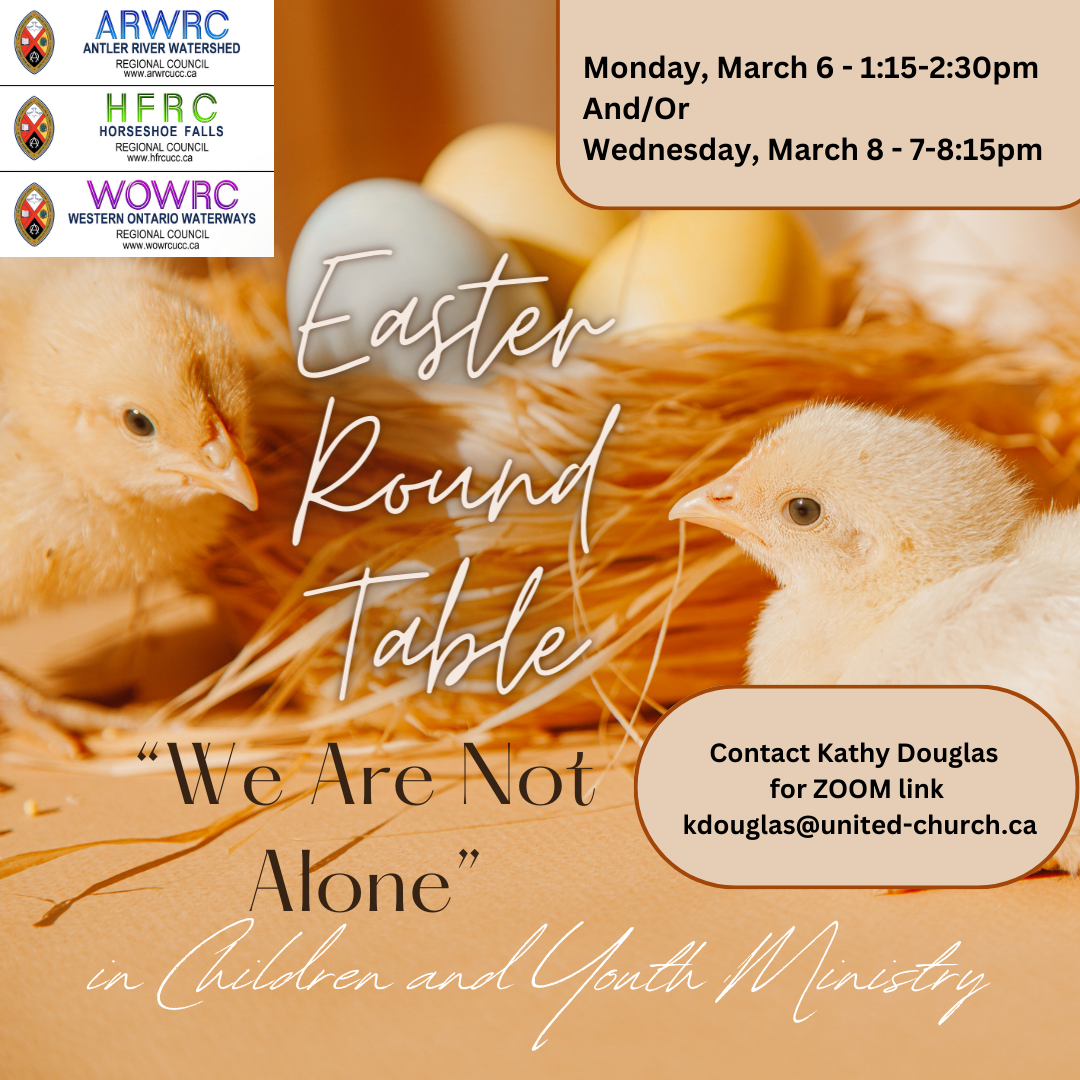 easter round table graphic