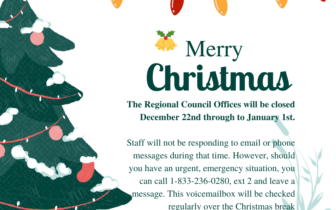 Christmas Greeting from The Staff Team and Office Closure