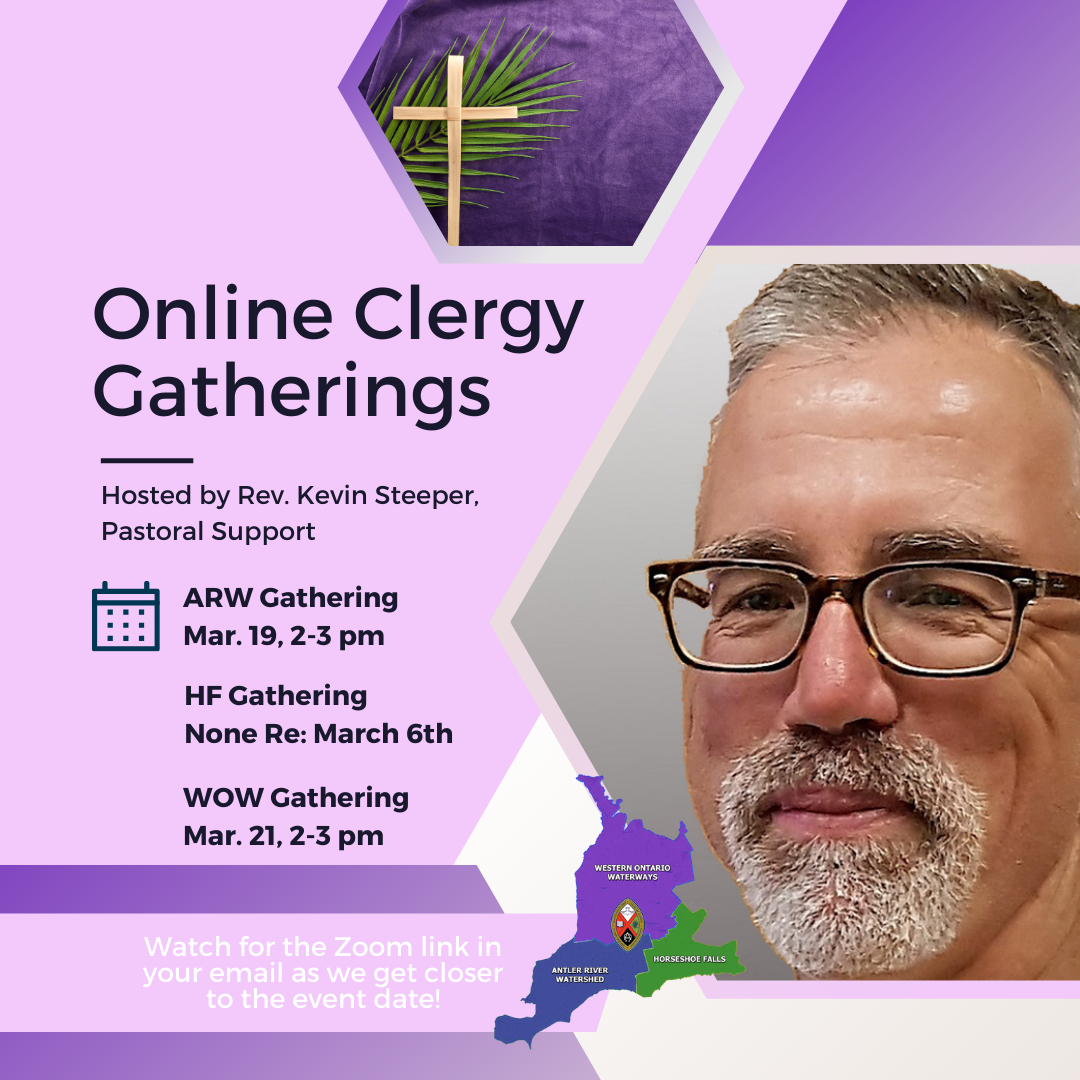 a man with grey hair and a beard wearing glasses on a light purple background signifying the christian season of lent