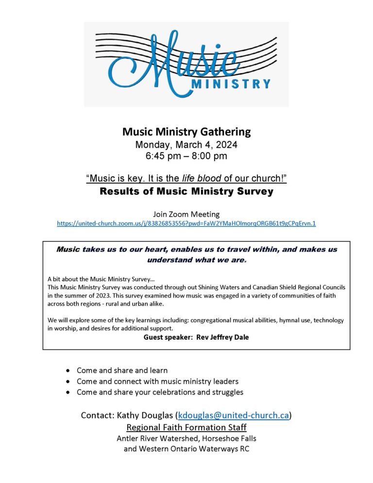 Music Ministry Gathering