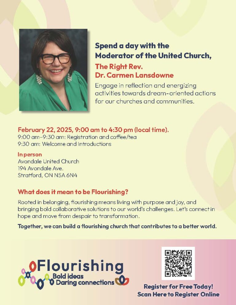 Flourishing: Spend a day with the Moderator