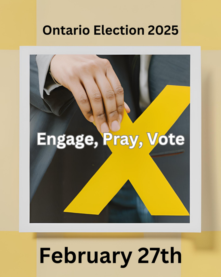 Ontario Election – Workshop and Relevant Issues