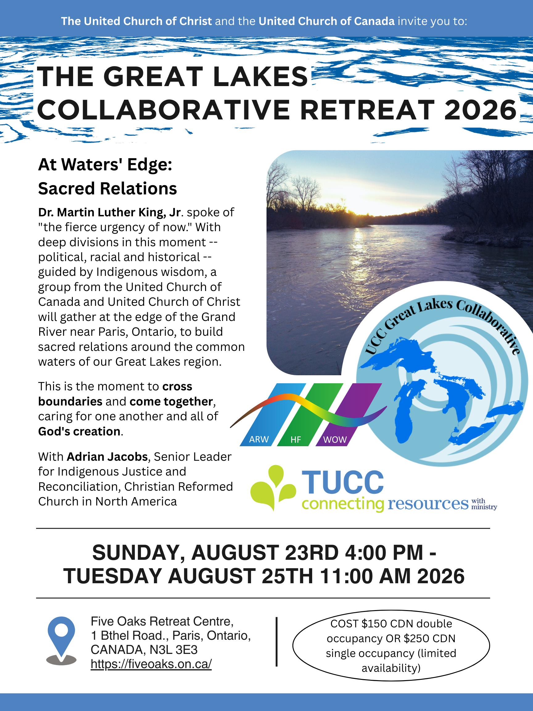 a body of water with the sun in the horizon